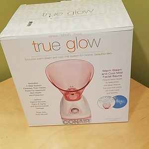 Warm steam and cool mist facial sauna